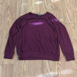 Buffalo David Bitton maroon sweater, size small